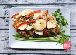 超级好吃的炸土豆片虾的做法图解7