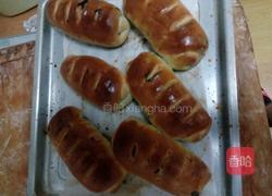 蓝莓巧克力馅牛奶面包的做法图解6