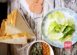 三明治的一天的做法图解3