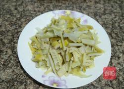 酸笋炒腊肉的做法图解4