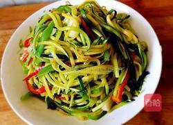 清炒青南瓜的做法图解6