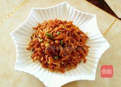 炒干萝卜丝的做法图解7