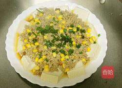 肉末蒸豆腐的做法图解6