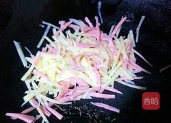 土豆炒火腿的做法图解5