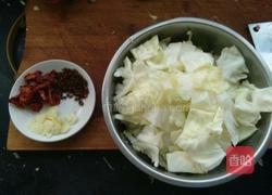 炝莲白的做法图解1