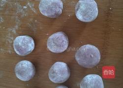 香芋紫薯酥的做法图解9