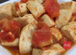 西红柿炒豆腐的做法图解1