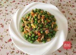 豌豆炒肉丁的做法图解8