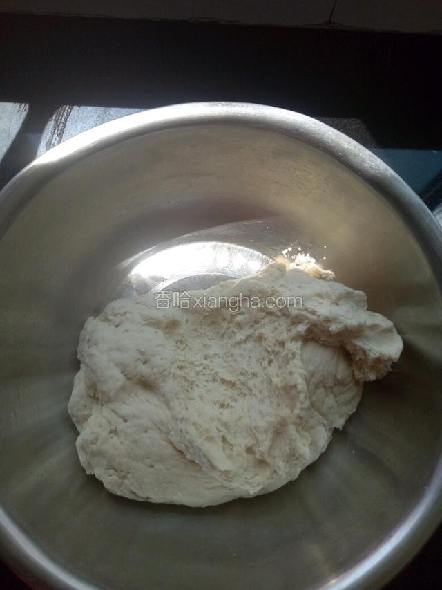 醒发一小时。成蜂窝状