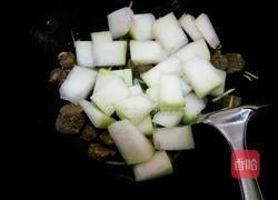 丸子烧冬瓜的做法图解5