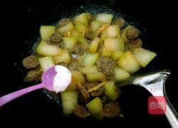 丸子烧冬瓜的做法图解7