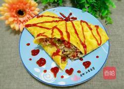 爱心蛋包饭（家常版）的做法图解8