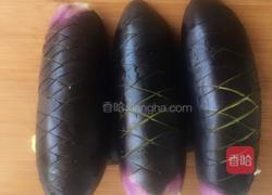 清蒸肉未茄子的做法图解1