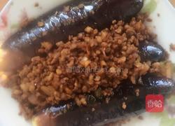 清蒸肉未茄子的做法图解3