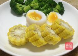 西兰花玉米蛋的做法图解8