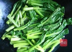 蒜蓉炒油菜的做法图解5