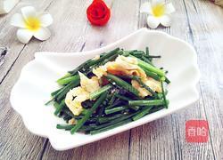 韭苔炒鸡蛋的做法图解8