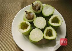 蒜蓉丝瓜鲜虾盅的做法图解3