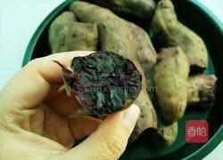 紫薯花式甜面包的做法图解1