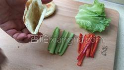 虾仁黄瓜口袋饼的做法图解13
