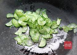 青瓜火腿粒的做法图解5