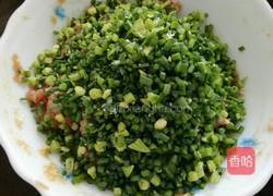 韭菜苔虾仁水饺的做法图解5