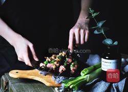 超好吃的烤肉配方 青椒烤羊肉/小羊排的做法图解12