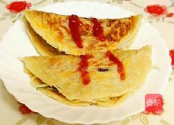 青瓜鸡蛋手抓饼的做法图解2