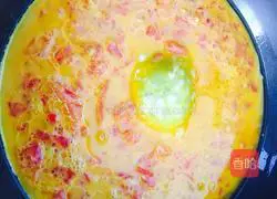 Illustration of how to make egg cake 3