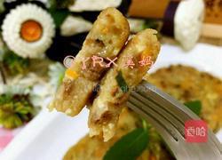 猪肝豆腐饼的做法图解8