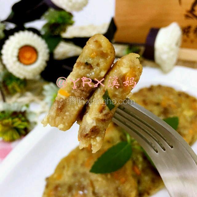 补铁效果超好的豆腐猪肝饼做好哦