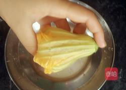 南瓜花酿肉的做法图解8