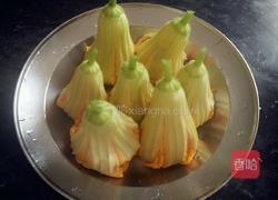 南瓜花酿肉的做法图解9