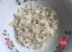 刀豆炒肉盖浇面的做法图解4