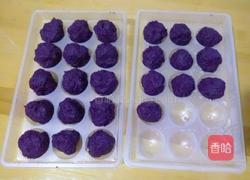 紫薯花式甜面包的做法图解4