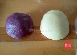紫薯椰蓉开口酥的做法图解4