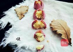 紫薯椰蓉开口酥的做法图解24