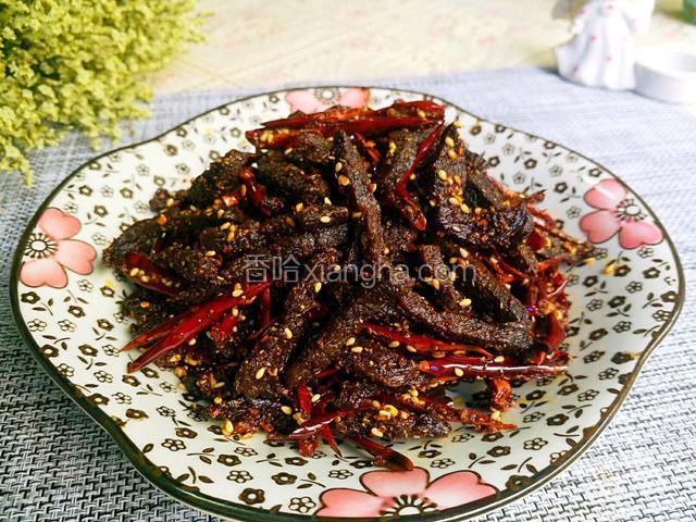 麻辣牛肉干