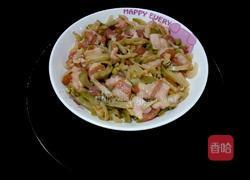 五花肉蒸榨菜的做法图解4