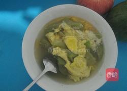 一 分钟快手搞定～丝瓜鸡蛋汤的做法图解6