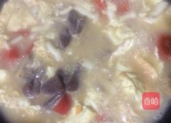 白玉菇猪肝番茄鸡蛋汤的做法图解9
