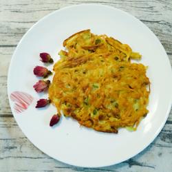土豆丝茄子饼的做法[图]