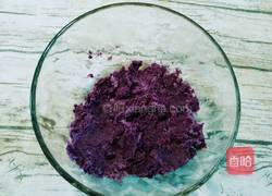 酸奶紫薯球的做法图解3