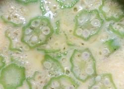 秋葵鸡蛋羹