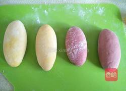 双色橄榄球馒头的做法图解6