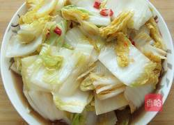 爆炒小芽白的做法图解3