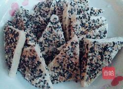 香煎芝麻豆腐的做法图解5