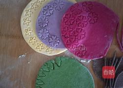 蔬菜汁寿桃（花馍馒头）的做法图解3