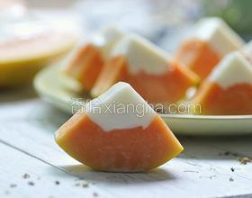 涼爽透心‖木瓜椰奶凍