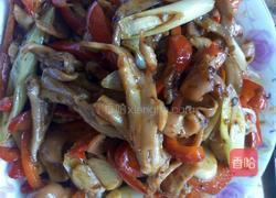 红椒鱿鱼丝的做法图解5